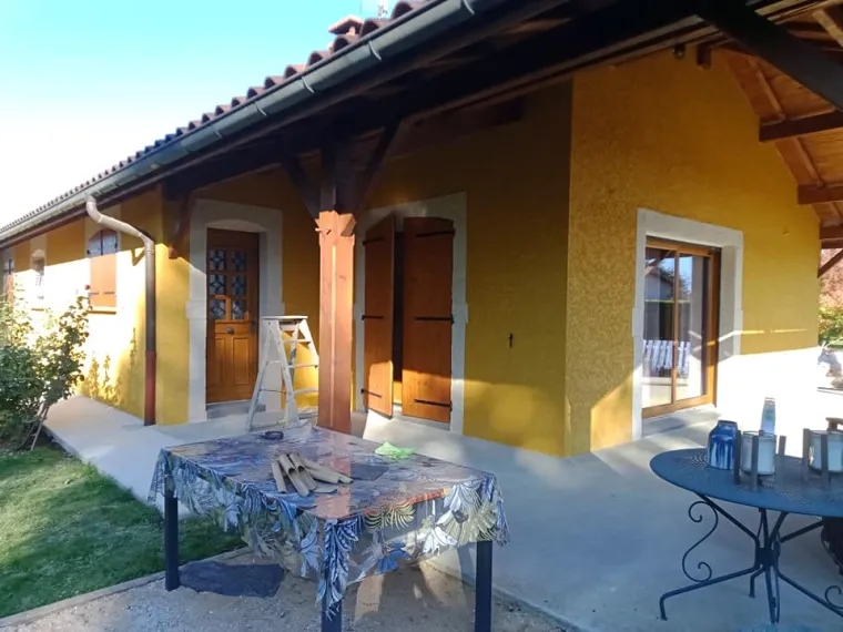 Rénovation de façade de villa, Bourg-en-Bresse, LS Façade