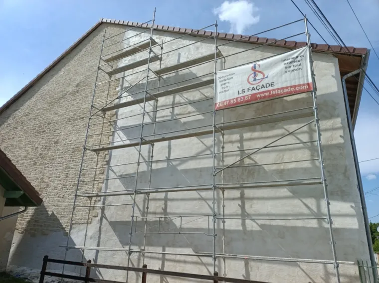 Ravalement de façade ancienne à Bourg-en-Bresse